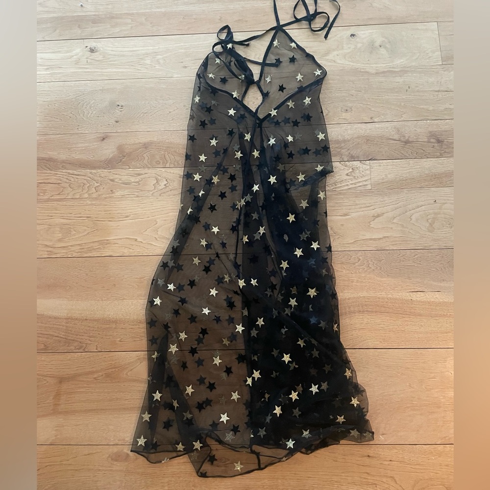 Tulum Sheer Stars Dress